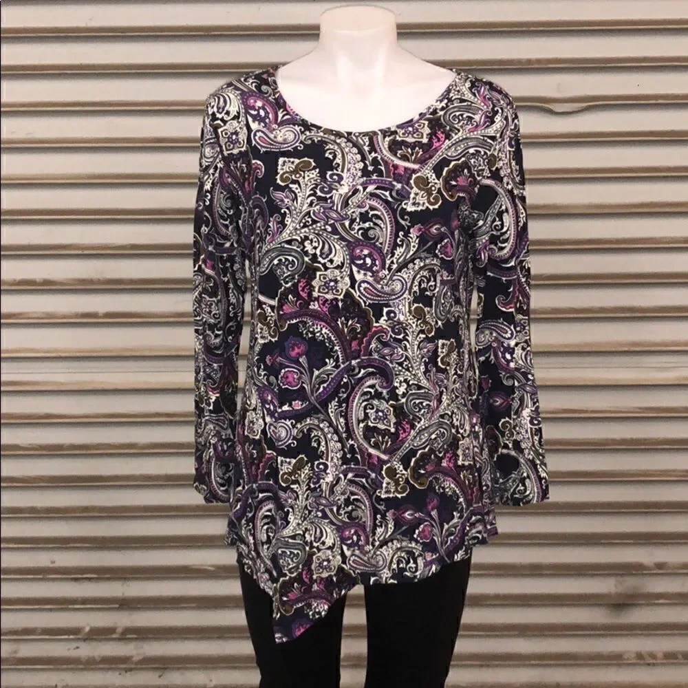 🛍️Baisheng GT top paisley very nice top